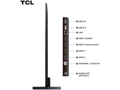 Imagem de Smart TV 98" TCL UHD 4K MINILED 98C6K 120Hz Google TV AiPQ Pro Google Assistente 4 HDMI 2 USB