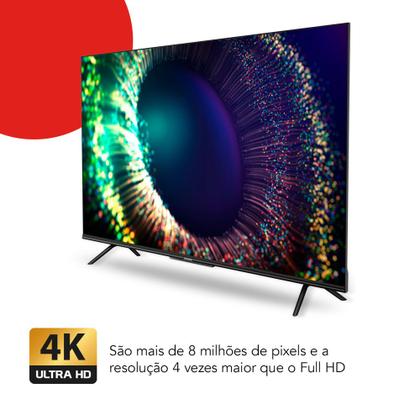 Imagem de Smart TV AIWA 65” GOOGLE TV 4K Comando de voz Dolby Vision&Atmos AWS-TV-65-BL-01-A