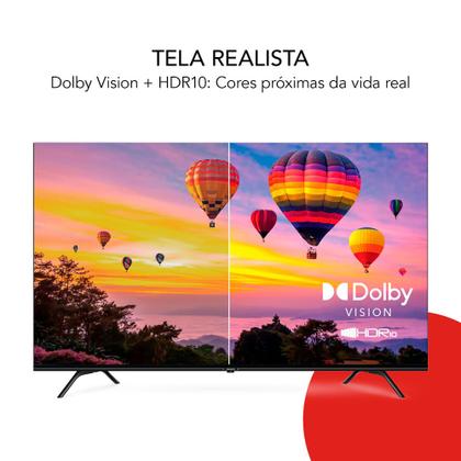 Imagem de Smart TV AIWA 65” GOOGLE TV 4K Comando de voz Dolby Vision&Atmos AWS-TV-65-BL-01-A