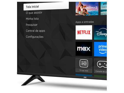 Imagem de Smart Tv AOC 32" ROKU LED HD Wi-Fi 32S5155 Bivolt
