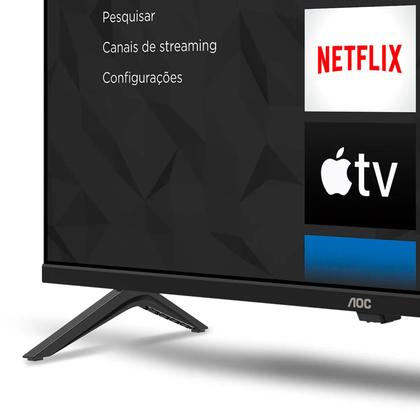 Imagem de Smart TV AOC 43" LED ROKU Full HD Wi-Fi 43S5045/78G Bivolt