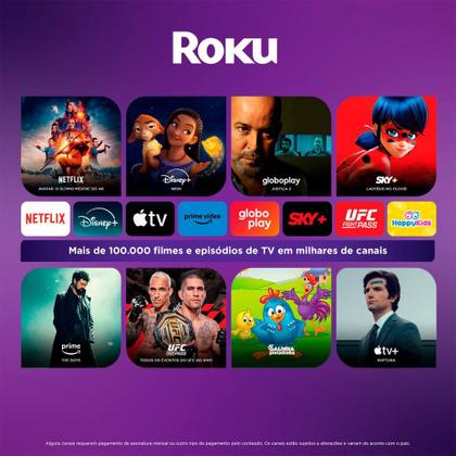 Imagem de Smart TV AOC 50 Polegadas, DLED, 4K, Roku TV - 50U7045/78G