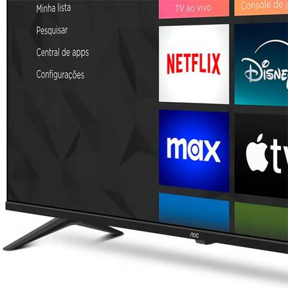 Imagem de Smart TV AOC LED 55 Polegadas 4K Wi-Fi HDR10 HDMI 55U7045/78G
