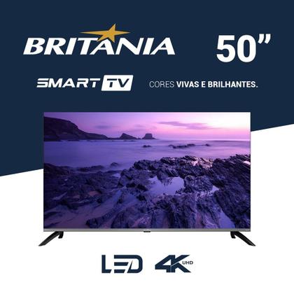 Imagem de Smart TV Britânia 50 Polegadas 4K LED B50CRA