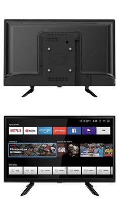 Imagem de Smart Tv Digital 24" Polegadas Usb Com Suporte Para Fixar