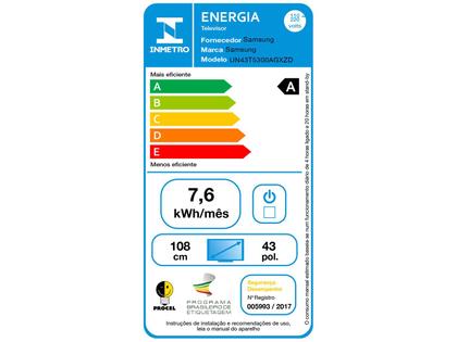 Imagem de Smart TV Full HD LED 43” Samsung 43T5300A