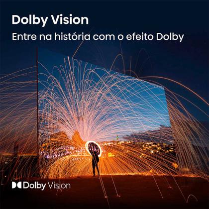 Imagem de Smart TV Hisense DLED 4K 65" Polegadas com Processador AI, Dolby Vision, Dolby Gaming e Wi-Fi - 65A6NV