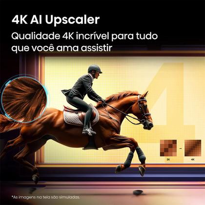 Imagem de Smart TV Hisense HI-QLED 4K 85" polegadas com Processador AI, Dolby Vision Atmos e Compatibilidade Alexa -85Q6QVV