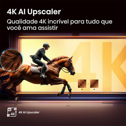Imagem de Smart TV Hisense HI-QLED 4K 85" polegadas com Processador AI, Dolby Vision Atmos e Compatibilidade Alexa -85Q6QVV
