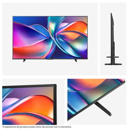 Imagem de Smart TV Hisense HI-QLED 4K 85" polegadas com Processador AI, Dolby Vision Atmos e Compatibilidade Alexa -85Q6QVV