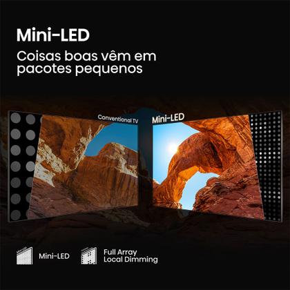 Televisao 100 Polegadas Smart TV Hisense Mini LED 4K 100