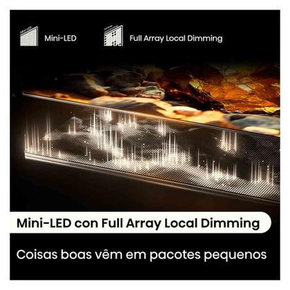 Imagem de Smart TV Hisense Mini LED UHD 4K 65" Polegadas Frequência 144 Hz e Wi-Fi - 65U75LUA