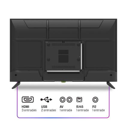 Imagem de Smart TV HQ 32" HD tela sem Bordas Sistema Android Design Slim HQS32NKHM