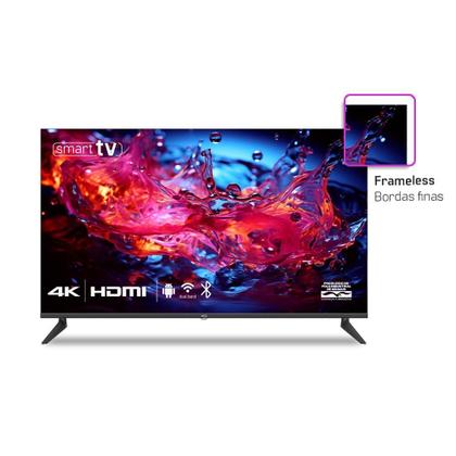 Imagem de Smart TV HQ 60" 4K tela sem bordas design Slim HQS60NKHM