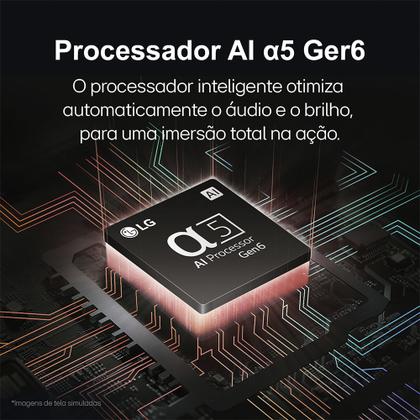 Imagem de Smart TV LED 43" Full HD LG 43LR6700PSA ThinQ  AI Alexa HDR10 2 HDMI 1 USB Wi-Fi Bluetooth