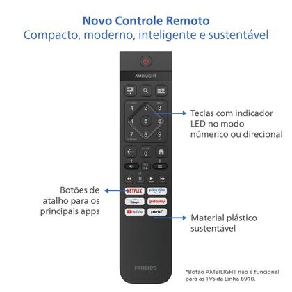 Imagem de Smart TV LED 43 Polegadas Philips Full HD - PFG6910/78
