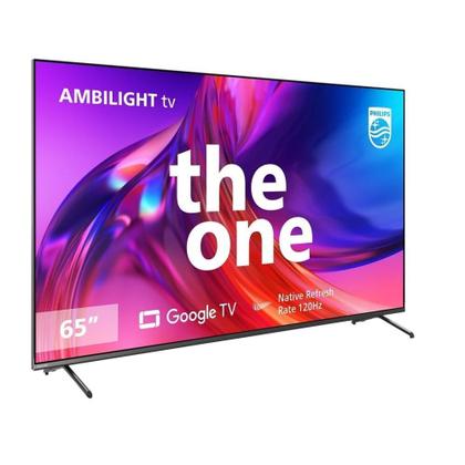 Imagem de Smart TV LED 65" Philips The One 65PUG8808/78 4K UHD com Wi-Fi, com 4 HDMI, 2 USB, 120Hz, Preto