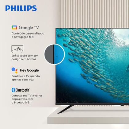 Imagem de Smart TV LED Philips 65" 65PUG7019/78 - 4K UHD, HDR10, Wi-Fi, 3 HDMI, 2 USB, Borda Ultrafina, 60Hz