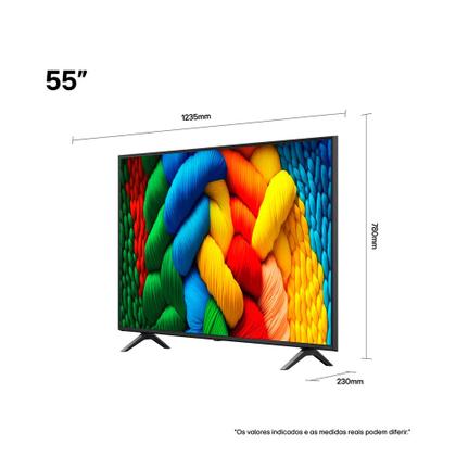 Imagem de Smart Tv LG 55" NanoCell 4K Ultra HD WebOS 25 AI Magic Alexa 55NANO80ASA