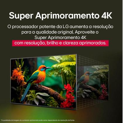 Imagem de Smart Tv LG 65" 4K Ultra HD WebOS 25 AI Smart Magic Alexa 65AU801
