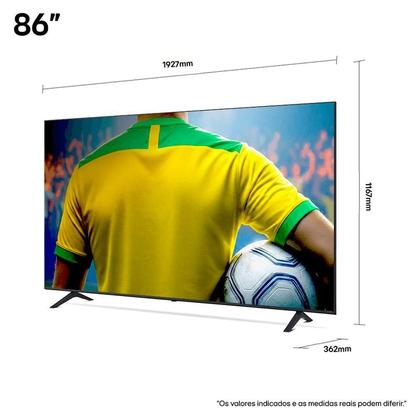 Imagem de Smart TV LG 86" QNED73 4K 86QNED73ASA