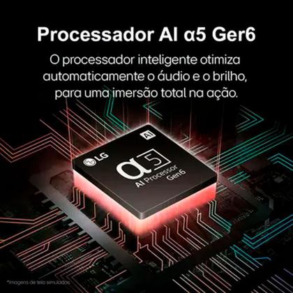 Imagem de Smart TV LG LED 43 Polegadas WiFi WebOS 23 43LR6700PSA