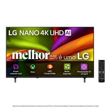 Imagem de Smart TV LG Nano Cell UHD 4K 43" Polegadas com Wi-Fi - 43NU850BPSA