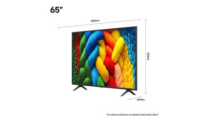 Imagem de Smart TV LG NanoCell AI NANO80 65 Polegadas (65NANO80ASA): Pureza de Cores e Inteligência 4K