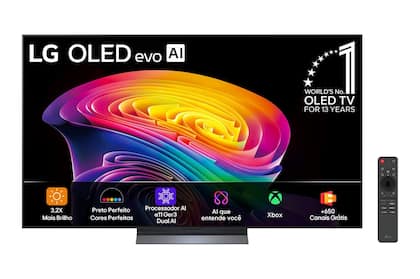 Imagem de Smart TV LG OLED evo AI 4K C6 55 polegadas 2026