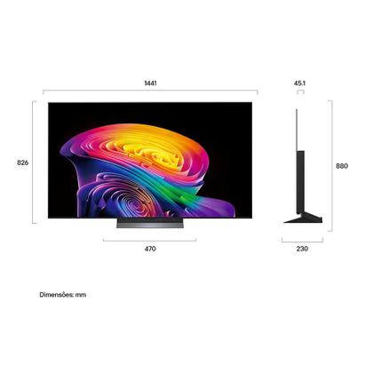 Imagem de Smart TV LG OLED evo AI 4K C6 65 polegadas 2026 OLED65C6PSA