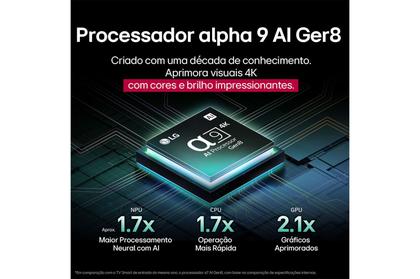 Imagem de Smart TV LG OLED evo AI C5 55 Polegadas (OLED55C5PSA): brilho incomparável e imagem perfeita em 4K