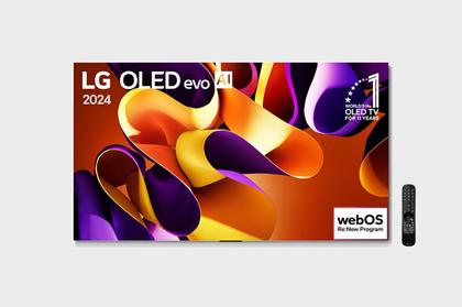 Imagem de Smart TV LG OLED evo AI G4 4K de 55 polegadas 2024