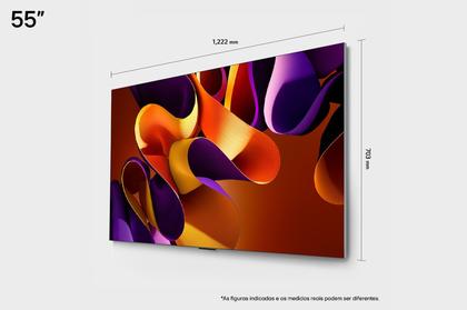 Imagem de Smart TV LG OLED evo AI G4 4K de 55 polegadas 2024