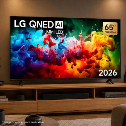 Imagem de Smart TV LG QNED 65P 4K AI 65QNED70BSA