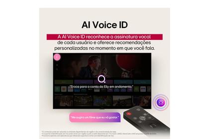Imagem de Smart TV LG QNED AI QNED80 65 Polegadas Cores vibrantes e inteligência 4K 65QNED80ASA