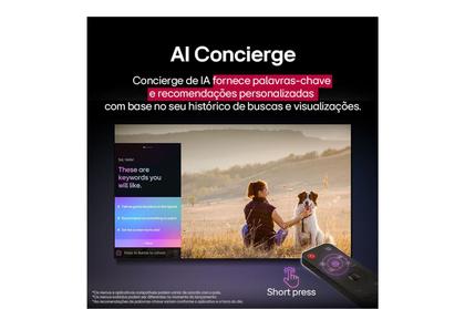 Imagem de Smart TV LG QNED AI QNED80 65 Polegadas Cores vibrantes e inteligência 4K 65QNED80ASA