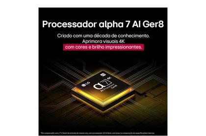 Imagem de Smart TV LG QNED AI QNED80 65 Polegadas Cores vibrantes e inteligência 4K 65QNED80ASA