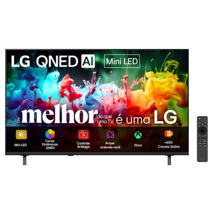 Imagem de Smart TV LG QNED Mini LED AI 4K 55" Polegadas com Recurso para Jogos, Google Assistente e Wi-Fi - 55QNED70BSA