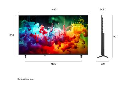 Imagem de Smart TV LG QNED Mini LED AI 4K QNED70 65 polegadas 2026