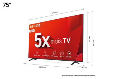 Imagem de Smart TV LG UHD 4K UT80 75 polegadas 75UT8050