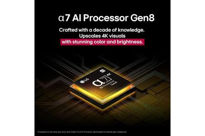 Imagem de Smart TV LG UHD AI 4K 43" UA75 2025 - Processador a7 Gen8 e HDR10 Pro