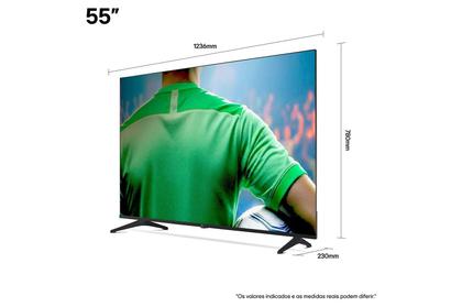 Smart TV LG UHD AI UA75 55 polegadas 55UA7500PSA 4K Super Upscaling HDR10 Pro