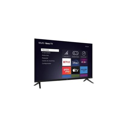 Imagem de Smart TV Multi 32 TL052M Dled Wifi c/ Sistema Roku c/ espelhamento de tela Dolby Audio HDMI USB