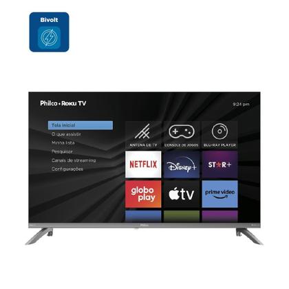 Imagem de Smart TV Philco 32" LED Roku TV HD Dolby Áudio P32CRA - Bivolt