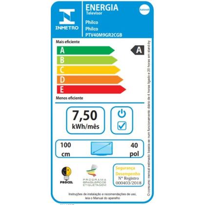 Imagem de Smart TV Philco 40 Polegadas LED Roku PTV40M9GR2CGB