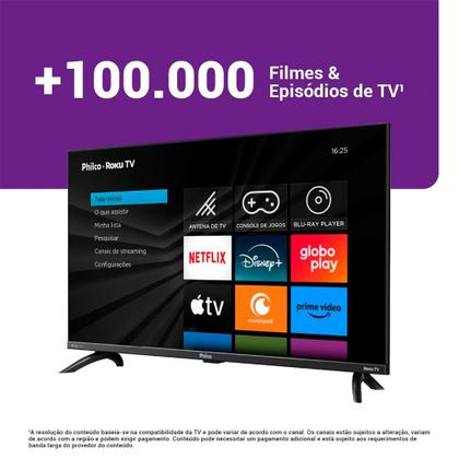 Imagem de Smart Tv Philco 42" Full HD DLED ROKU TV Bivolt Alexa PTV42G6