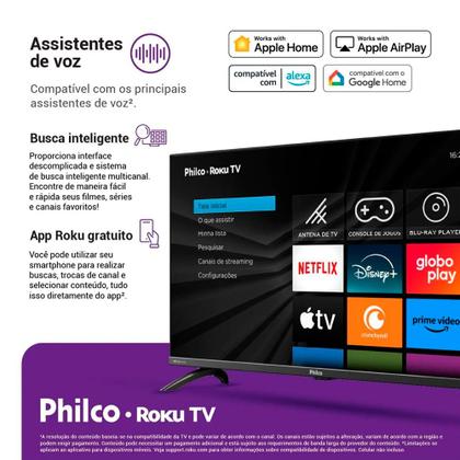 Imagem de Smart Tv Philco 42" Full HD DLED ROKU TV Bivolt Alexa PTV42G6