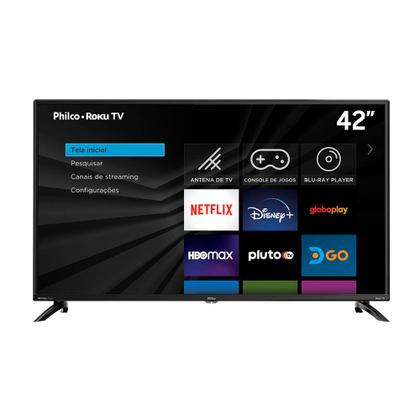Imagem de Smart Tv Philco 42" Full HD DLED ROKU TV Bivolt Alexa PTV42G6