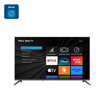 Imagem de Smart TV Philco 50" LED Roku TV Dolby Áudio PTV50VA4REGB - Bivolt