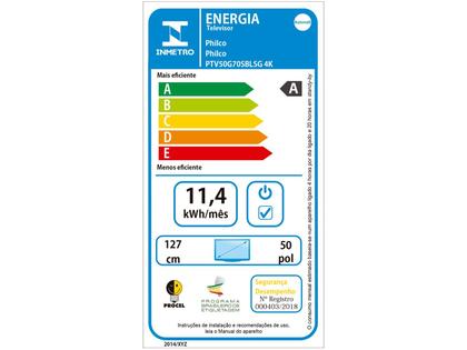 Imagem de Smart TV Philco 50 Polegadas 4K  LED  PTV50G70SBLSG